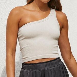 Seamless One Shoulder Tank